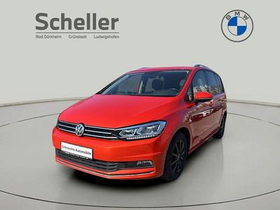 Gebraucht VW Touran Sound 150 PS (110 kW) 2017 Orange Van / Kleinbus