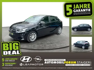 Gebraucht Opel Corsa Edition 101 PS (74 kW) 2023 Diamant schwarz/karbon schwarz Kleinwagen