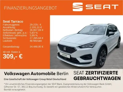 Gebraucht Seat Tarraco FR 245 PS (180 kW) 2023 Oryx weiss perlmutteffekt SUV