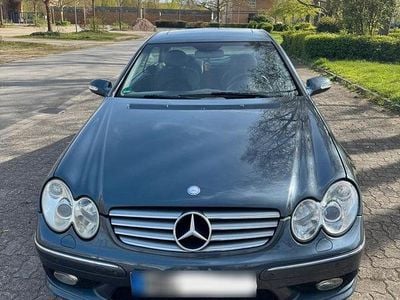 Brugt Mercedes CLK240 Elegance 170 HK (125 kW) 2004 Blå Coupe