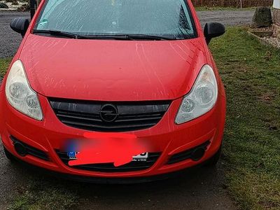 Gebraucht Opel Corsa 60 PS (44 kW) 2008 Rot Kleinwagen
