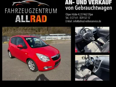 Brugt Opel Agila Edition 86 HK (63 kW) 2008 Rød Hatchback