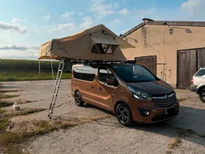 Gebraucht Opel Vivaro 145 PS (106 kW) 2016 Braun Van / Kleinbus