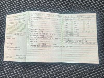 Gebraucht Nissan Micra 65 PS (47 kW) 2009 Weiß Kleinwagen