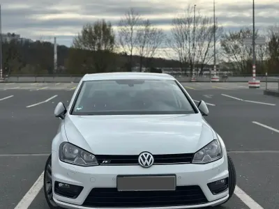 Gebraucht VW Golf VII R-line 122 PS (89 kW) 2014 Weiß Kombi