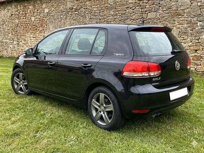 Gebraucht VW Golf VI Team 86 PS (63 kW) 2011 Schwarz Kleinwagen