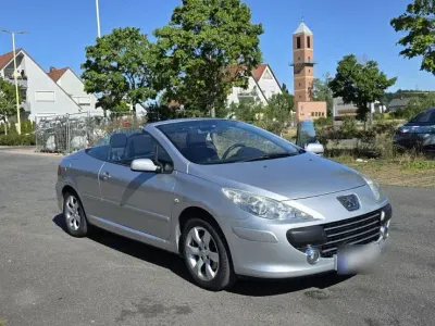 Gebraucht Peugeot 307 CC 109 PS (80 kW) 2006 Silber Cabrio