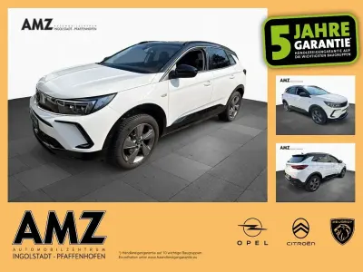 Gebraucht Opel Grandland X GS Line 136 PS (100 kW) 2024 Lack weiss banquise/deckende l SUV