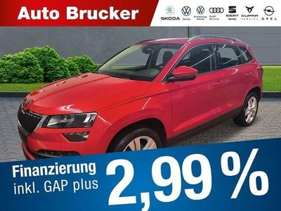 Rot Gebraucht 2018 Skoda Karoq Style SUV | 21.850 € (Etwas zu teuer)