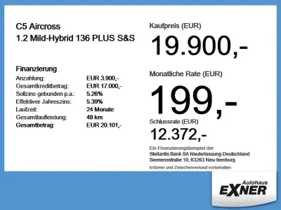 Gebraucht Citroën C5 Aircross 136 PS (100 kW) 2024 Platinum grau SUV