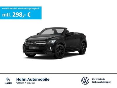 Gebraucht VW T-Roc Cabriolet R-line 150 PS (110 kW) 2025 Deep black perleffekt Cabrio