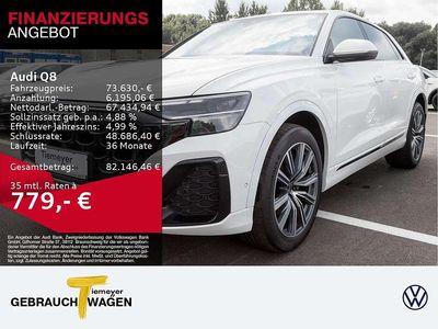 Carraraweiß Gebraucht 2024 Audi Q8 S-Line SUV | 73.630 € (Guter Preis)