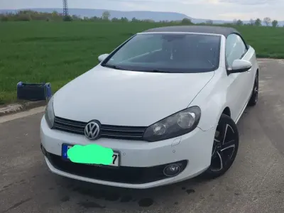 Brugt VW Golf Cabriolet 122 HK (89 kW) 2014 Hvid Cabriolet