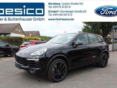 Gebraucht Porsche Cayenne S 385 PS (283 kW) 2015 Tiefschwarzmetallic SUV