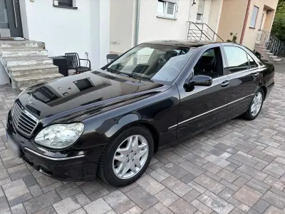 Usata Mercedes S320 224 CV (164 kW) 2002 Nero Berlina