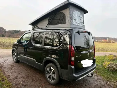 Gebraucht Peugeot Rifter Allure 131 PS (96 kW) 2019 Schwarz Van / Kleinbus