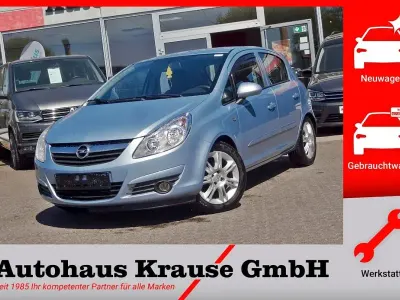 Brugt Opel Corsa Edition 80 HK (58 kW) 2007 Blå Hatchback