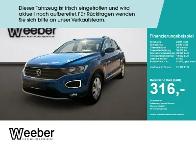 Gebraucht VW T-Roc Sportline 150 PS (110 kW) 2021 Blau SUV