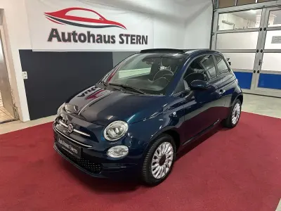 Gebraucht Fiat 500 Lounge 69 PS (50 kW) 2020 Blau Kleinwagen