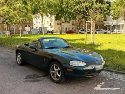 Second-hand Mazda MX5 140 CP (102 kW) 1999 Verde Cabrio