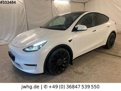 Weiß Gebraucht 2022 Tesla Model Y Long Range AWD SUV | 29.980 € (Fairer Preis)