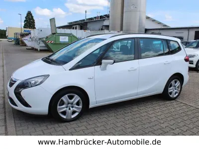 Gebraucht Opel Zafira Tourer Edition 150 PS (110 kW) 2014 Weiß Van / Kleinbus