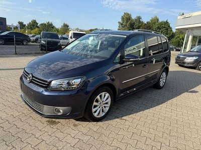 Gebraucht VW Touran Highline 140 PS (102 kW) 2012 Blau Van / Kleinbus