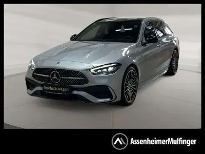Gebraucht Mercedes C220 AMG 197 PS (144 kW) 2026 Metalliclack hightechsilber Kombi