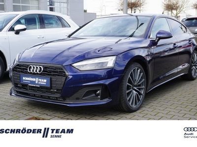 Gebraucht Audi A5 Sportback Advanced 204 PS (150 kW) 2023 Navarrablau metallic Kleinwagen