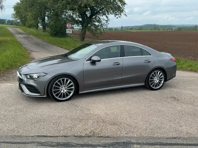 Brugt Mercedes CLA220 AMG line 190 HK (139 kW) 2019 Grå Sedan