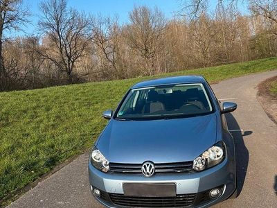 Gebraucht VW Golf VI Comfortline 105 PS (77 kW) 2010 Blau Kleinwagen