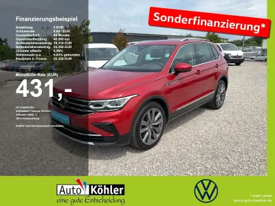 Gebraucht VW Tiguan Elegance 150 PS (110 kW) 2022 Kings red SUV