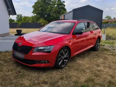 Gebraucht Skoda Superb SportLine 280 PS (205 kW) 2017 Rot Kombi