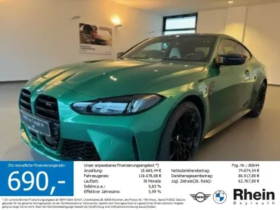 Nowe BMW M4 Competition Edition 530 KM (389 kW) 2026 Zielony Coupe