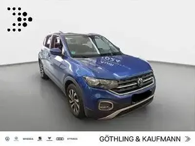 Gebraucht VW T-Cross Life 110 PS (80 kW) 2021 Reef blue metallic SUV