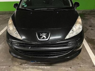 Gebraucht Peugeot 207 2008 Schwarz Kleinwagen
