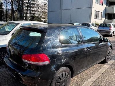 Gebraucht VW Golf VI Trendline 80 PS (58 kW) 2010 Schwarz Kleinwagen