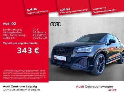 Gebraucht Audi Q2 S-Line 150 PS (110 kW) 2024 Schwarz (mythosschwarz metallic) SUV