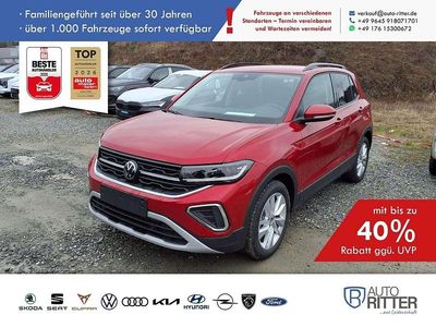 Neu VW T-Cross Life 150 PS (110 kW) 2025 Rot SUV