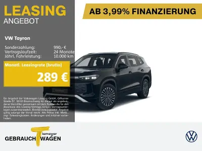 Usata VW Tayron Life 150 CV (110 kW) 2025 Nero SUV