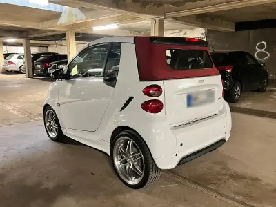 Occasion Smart ForTwo Cabrio Brabus 71 ch (52 kW) 2013 Blanc Cabriolet