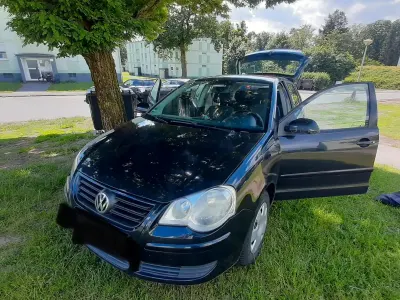 Gebraucht VW Polo 68 PS (50 kW) 2008 Schwarz Kleinwagen