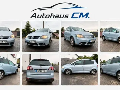 Gebraucht VW Golf Plus Cross United 122 PS (89 kW) 2008 Blau Van / Kleinbus