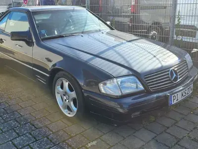 Gebraucht Mercedes SL320 231 PS (169 kW) 1996 Schwarz Cabrio