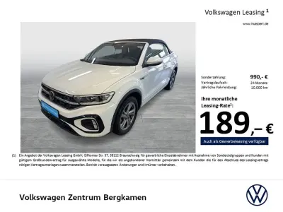 Gebraucht VW T-Roc Cabriolet R-line 150 PS (110 kW) 2025 Weiß Cabrio