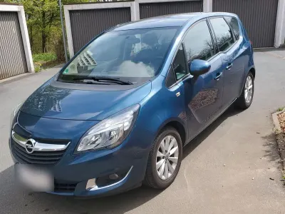 Gebraucht Opel Meriva Style 120 PS (88 kW) 2014 Blau Van / Kleinbus