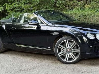 Gebraucht Bentley Continental GT Convertible 522 PS (383 kW) 2017 Schwarz Cabrio