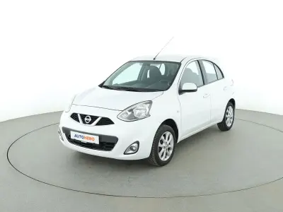 Gebraucht Nissan Micra Acenta 80 PS (58 kW) 2016 Weiß Kleinwagen