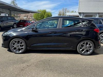 Begagnad Ford Fiesta ST-Line 125 HK (91 kW) 2024 Svart Halvkombi