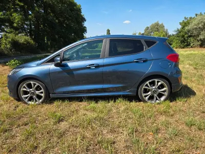 Gebraucht Ford Fiesta ST-Line 101 PS (74 kW) 2019 Blau Kleinwagen